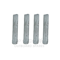 Yamaha 25-70hp Aluminium Anode x 4 (OSA62YAM) # 62Y-11325-00