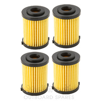 Yamaha 150-250hp Fuel Filter x 4 (OSFF6P3M)