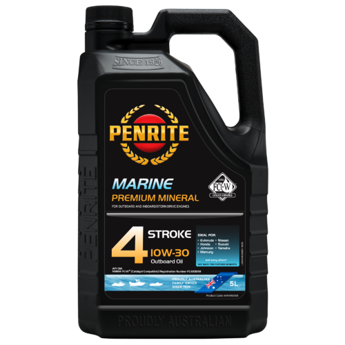 Penrite 10W-30 Mineral 4 Stroke Outboard Oil 5 Litre