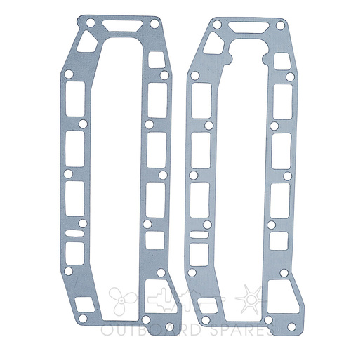 Yamaha 40-50hp Inner & Outer Exhaust Cover Gasket Pair (OSEG6H4)