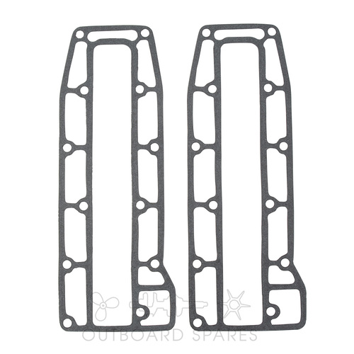 Yamaha 30hp Inner & Outer Exhaust Cover Gasket Pair (OSEG6J8)
