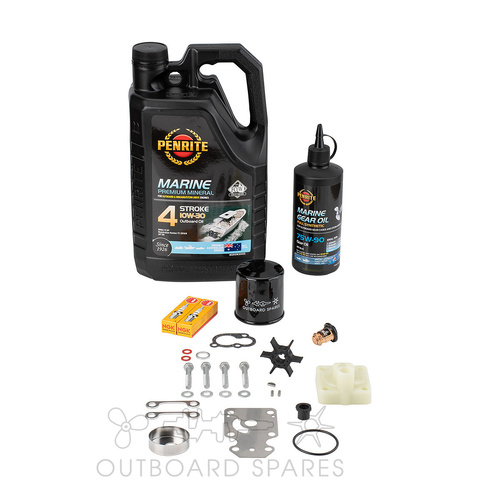 Yamaha 15-20hp 4 Stroke Service Kit with Oils (OSSK105O)