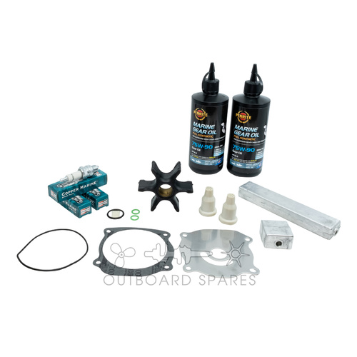 Evinrude Johnson 90-115hp 2 Stroke Service Kit with Anodes & Oils (OSSK10AO)