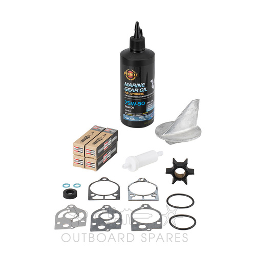 Mercury Mariner 40hp 2 Stroke 1989-1997 Service Kit with Anodes & Oils (OSSK110AO)