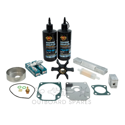 Evinrude Johnson 60-70hp 2 Stroke Service Kit with Anodes & Oils (OSSK12AO)