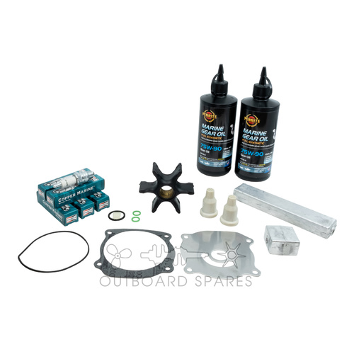 Evinrude Johnson 150-175hp 2 Stroke Service Kit with Anodes & Oils (OSSK13AO)