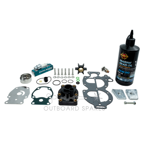 Evinrude Johnson 20-30hp 2 Stroke Service Kit with Anodes & Oils (OSSK22AO)