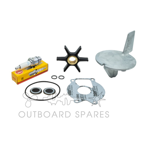 Mercury Mariner 20-25hp 2 Stroke Service Kit with Anodes (OSSK24A)