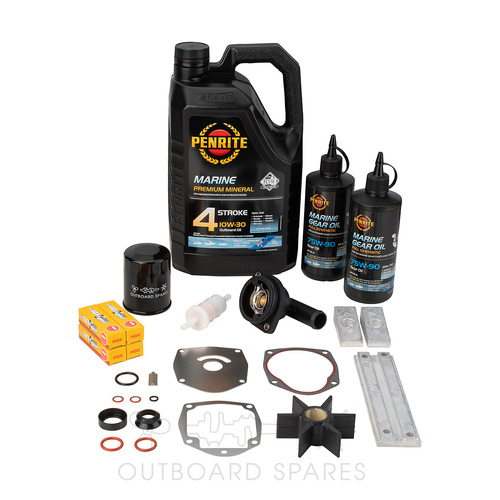 Mercury Mariner 75-115hp 4 Stroke 2.1L EFI Service Kit with Anodes & Oils (OSSK76AO)