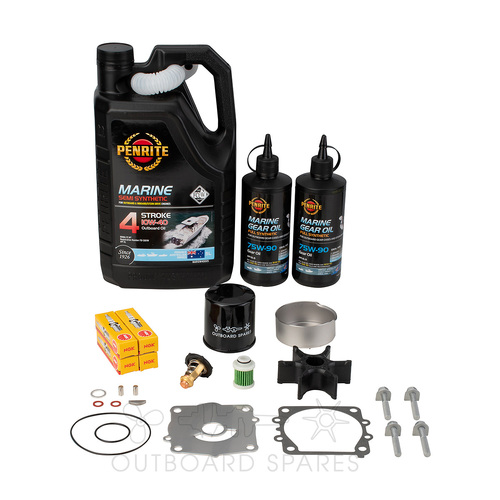 Yamaha F115-F130hp 4 Stroke Service Kit with Oils (OSSK88O)