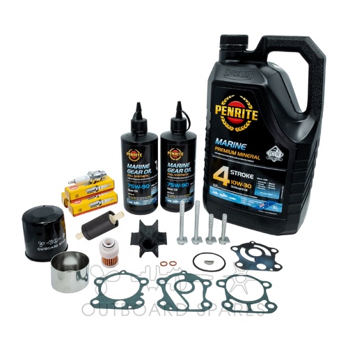 Yamaha F80-100hp 4 Stroke EFI 2005-2006 Service Kit with Oils (OSSK93O)